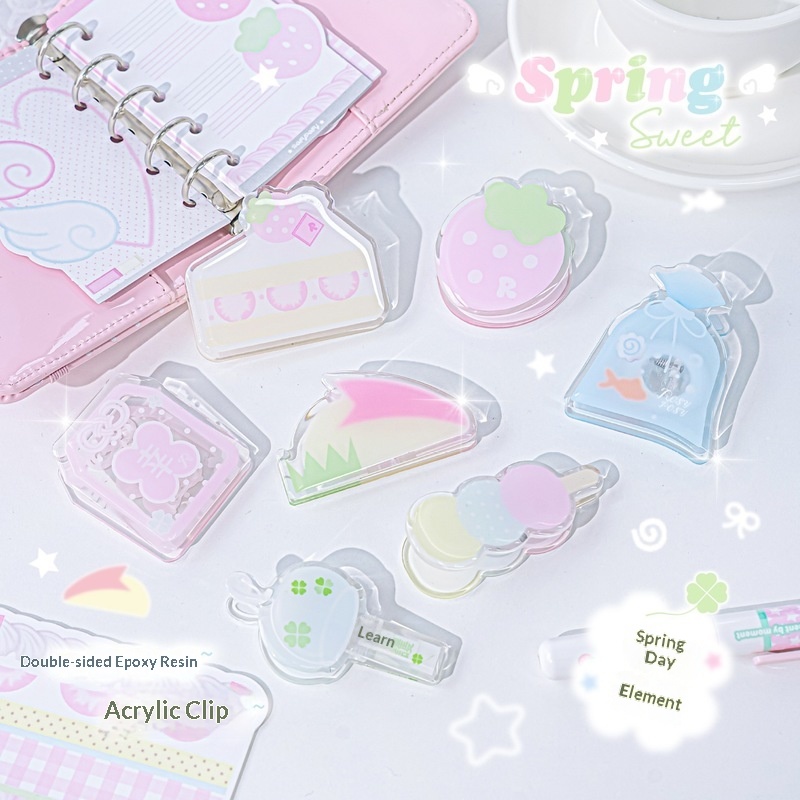 RosyPosy Klare Acryl-Clips Nie – Binder Clip Assorted Bewertung und Preis