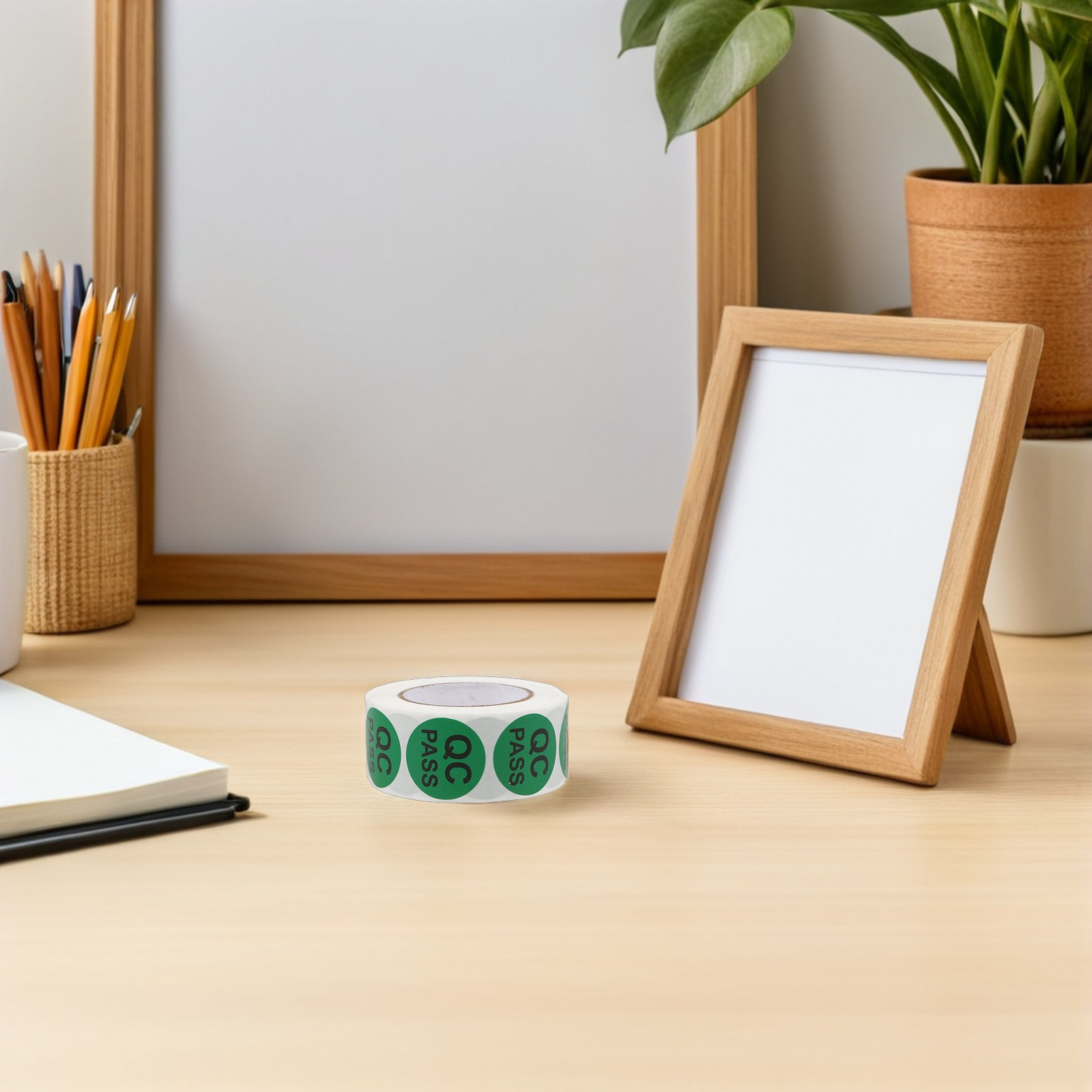 5 Rollen runde Qualitätskontro – Sticker Label Roll Bewertung und Preis