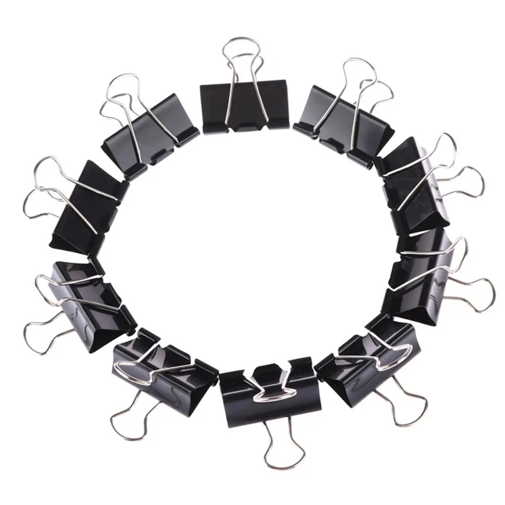 10 Stück Faltbare Metall-Binde – Binder Clip Assorted Bewertung und Preis