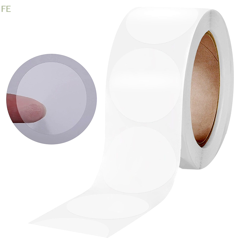 500 Stück/Rolle Runde Transpar – Sticker Label Roll Bewertung und Preis